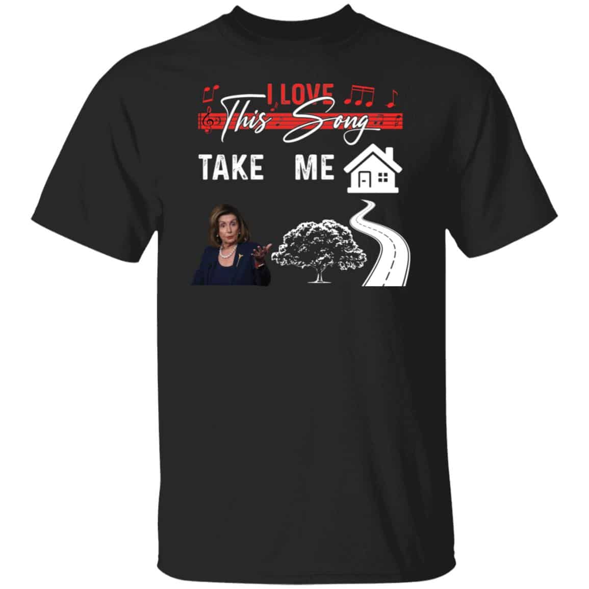 T-SHIRT (Only), Black, Unisex T-Shirt