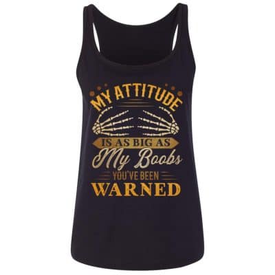 Big Boobs tank 2, Black, Ladies Tank Top