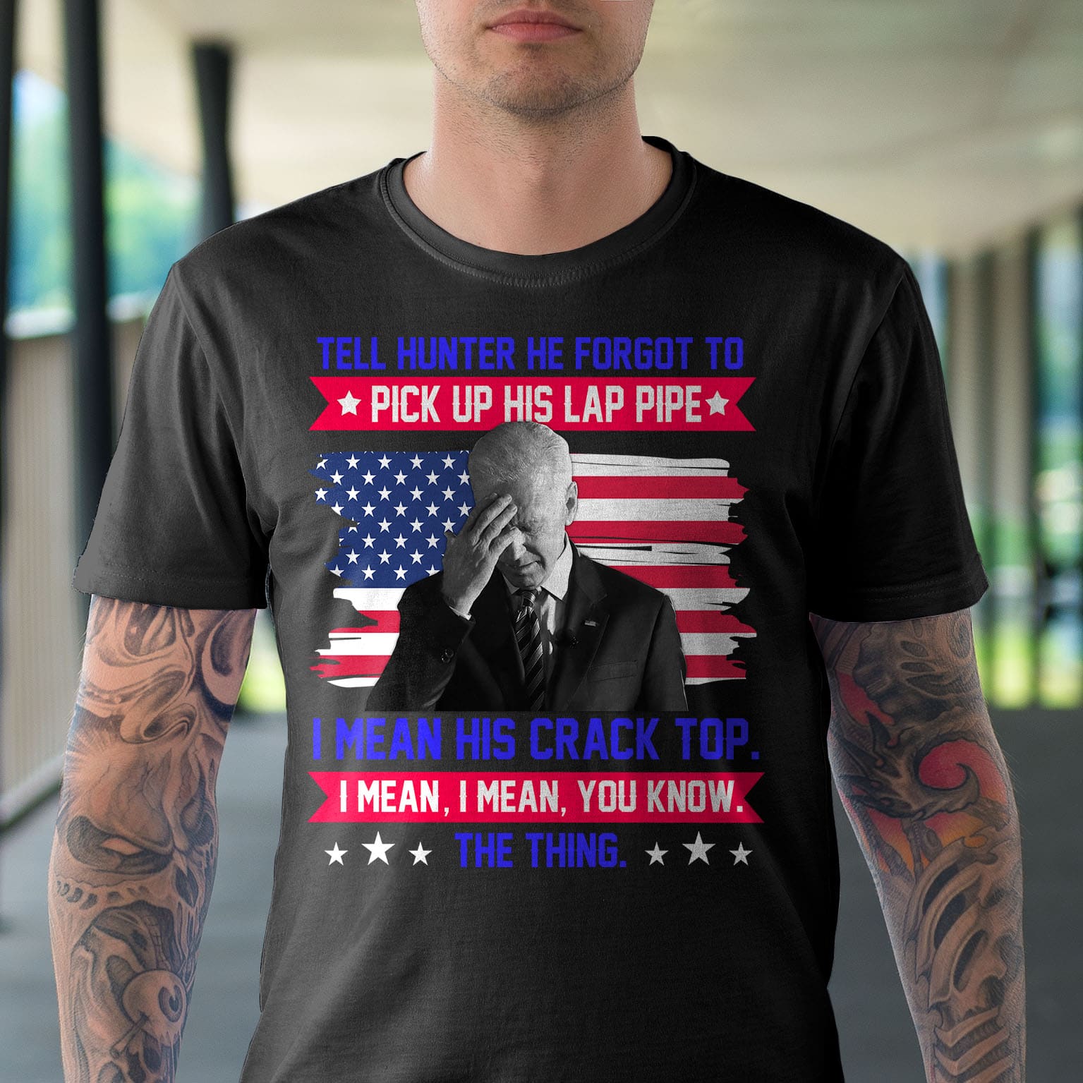 3VT. Biden Tell Hunter He Forgot shirt mk1