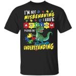 dino 1, Black, Youth T-Shirt