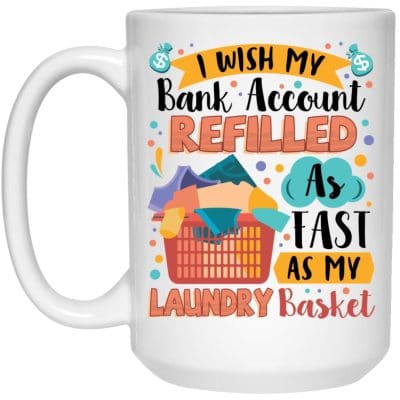 15 oz. White Mug