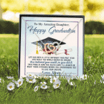 To My Amazing Daughter Happy Graduation Life Has Been A Little Different Interlocking Hearts Pendant Necklace
