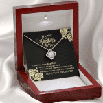 Happy Mother's Day Thanks For Everything Mom There Are Not Enough Words Love Knot Necklace