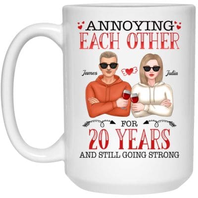 15 oz. White Mug