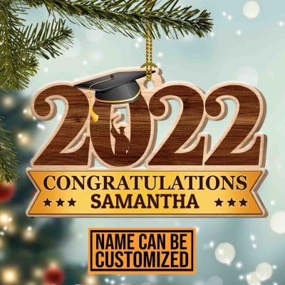 Best Gift Personalized Graduation 2022 For Daughter - Son - Sister - Best Friend - Customized Graduate 2022 Decor Ornament