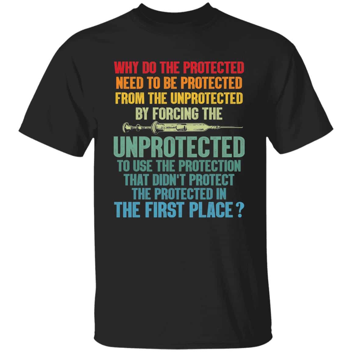 unp 1, Black, Unisex T-Shirt