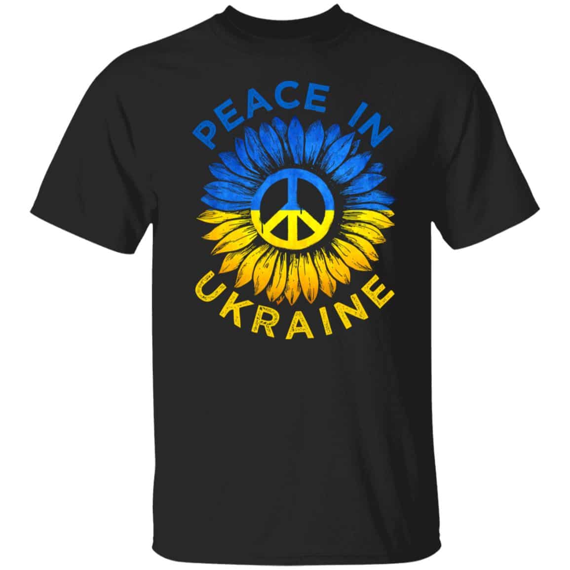 Peace 1, Black, Unisex T-Shirt