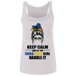 calm, White, Ladies Tank Top