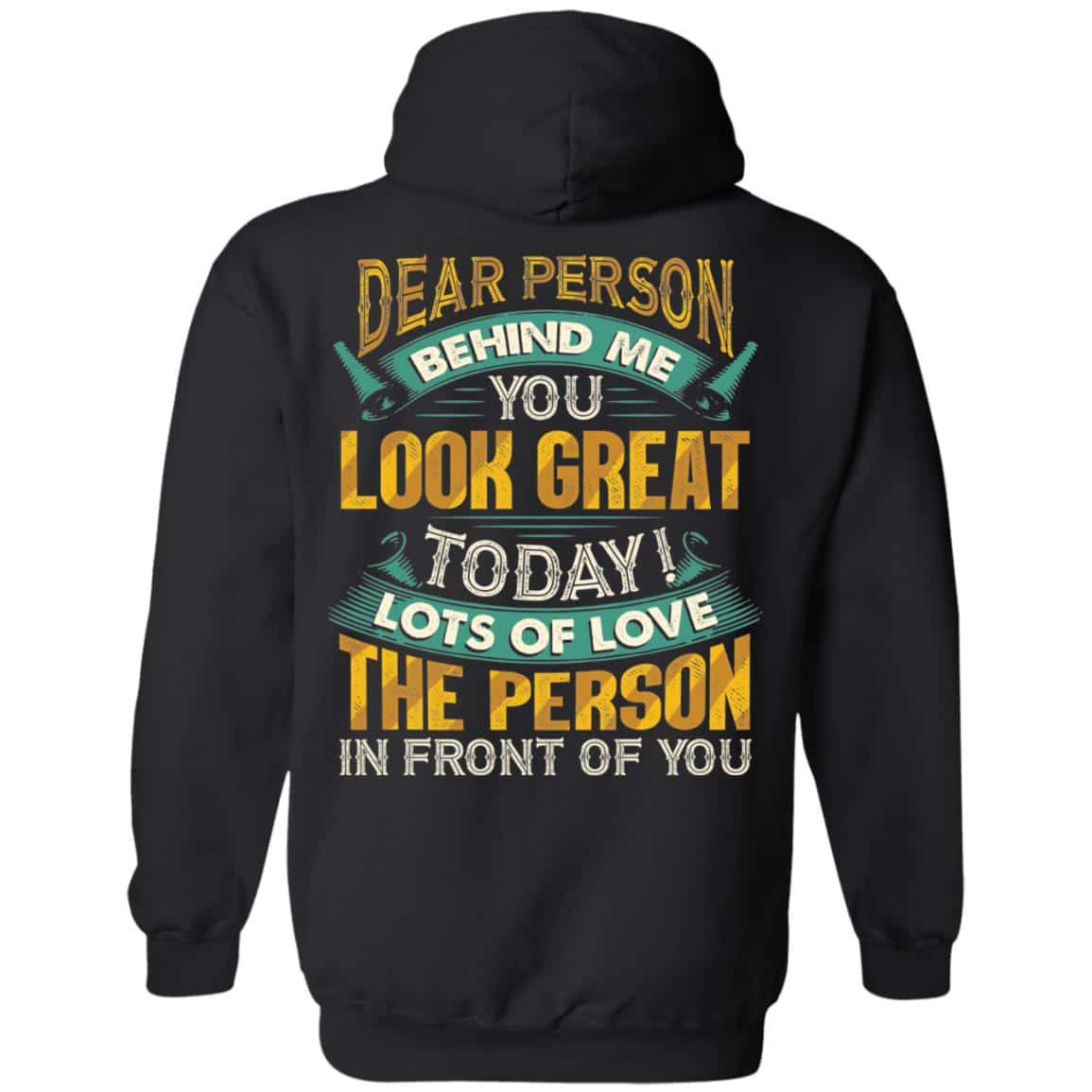 look 1, Black, Hoodie