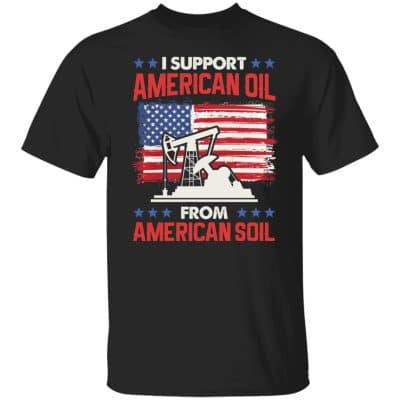 oil 2, Black, Unisex T-Shirt