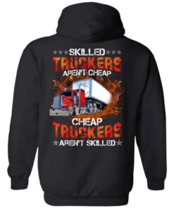 Skilled Truckers 4, Black, Hoodie