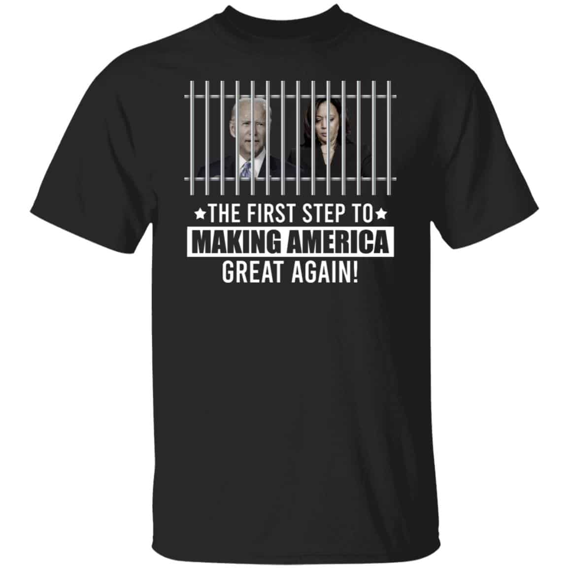Biden 1, Black, Unisex T-Shirt