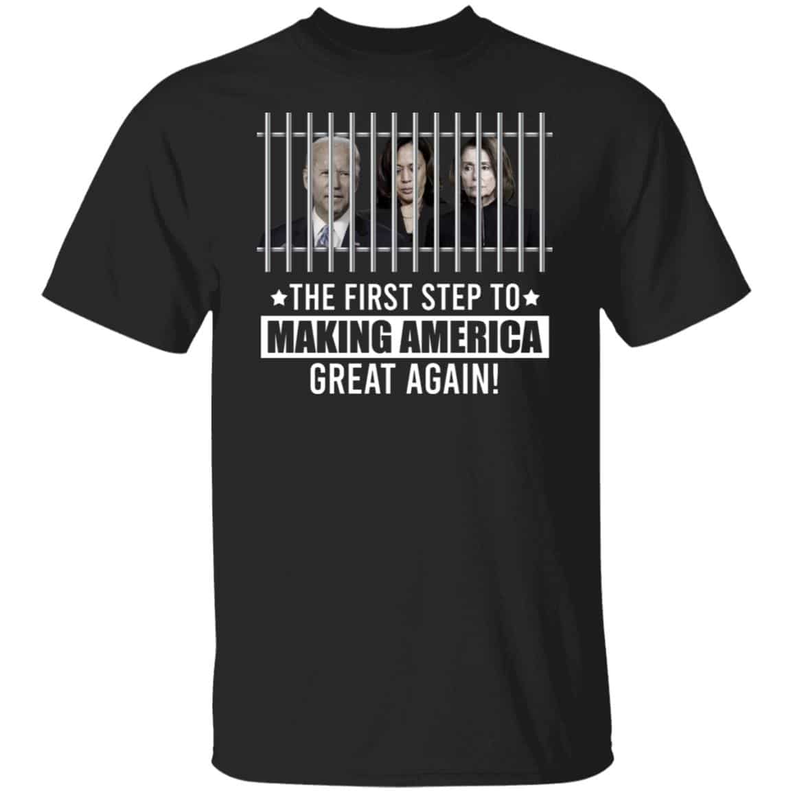 Pelosi 1, Black, Unisex T-Shirt