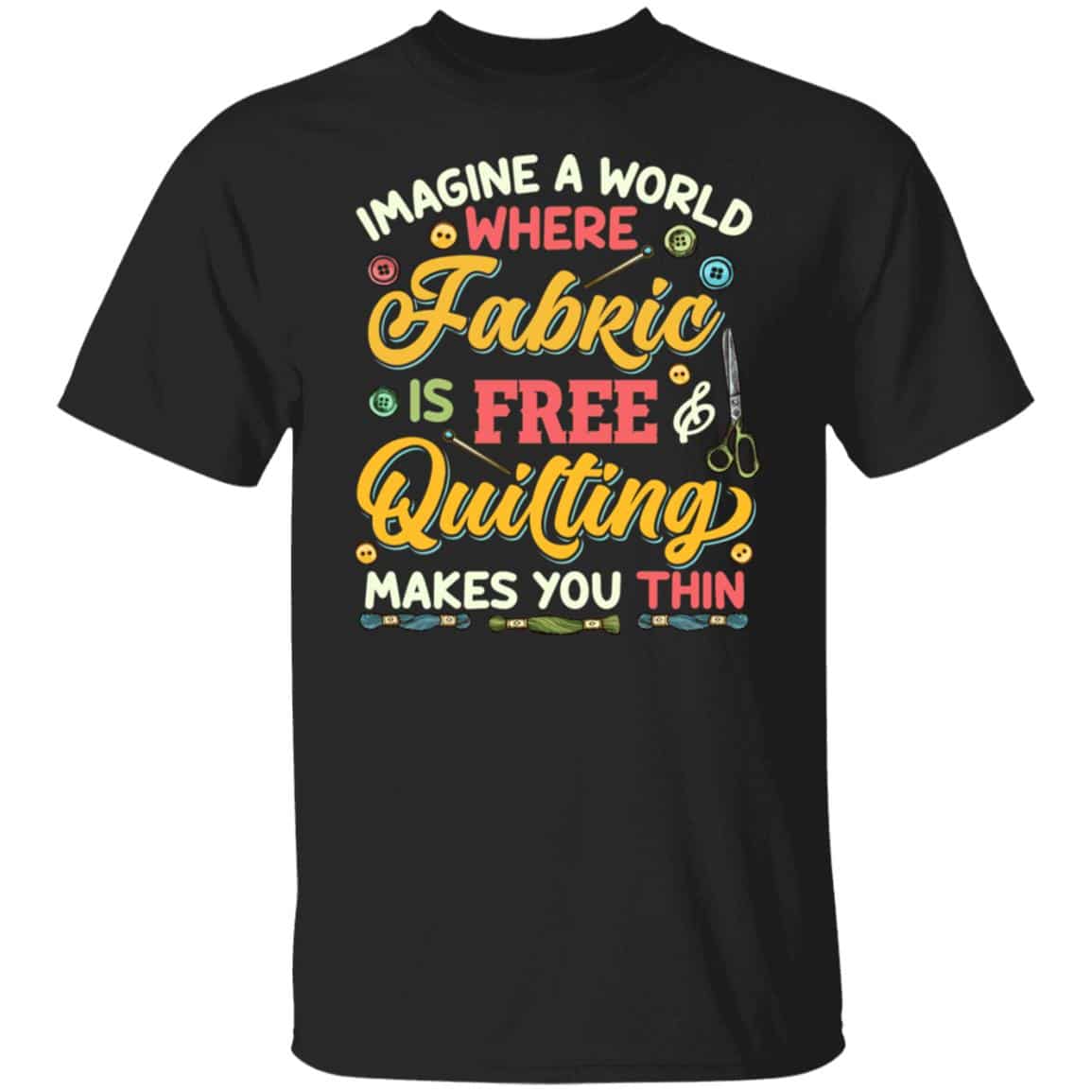 fabric 1, Black, Unisex T-Shirt fabric 1, Black, Unisex T-Shirt