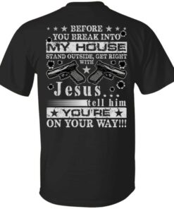 gun 1, Black, Unisex T-Shirt