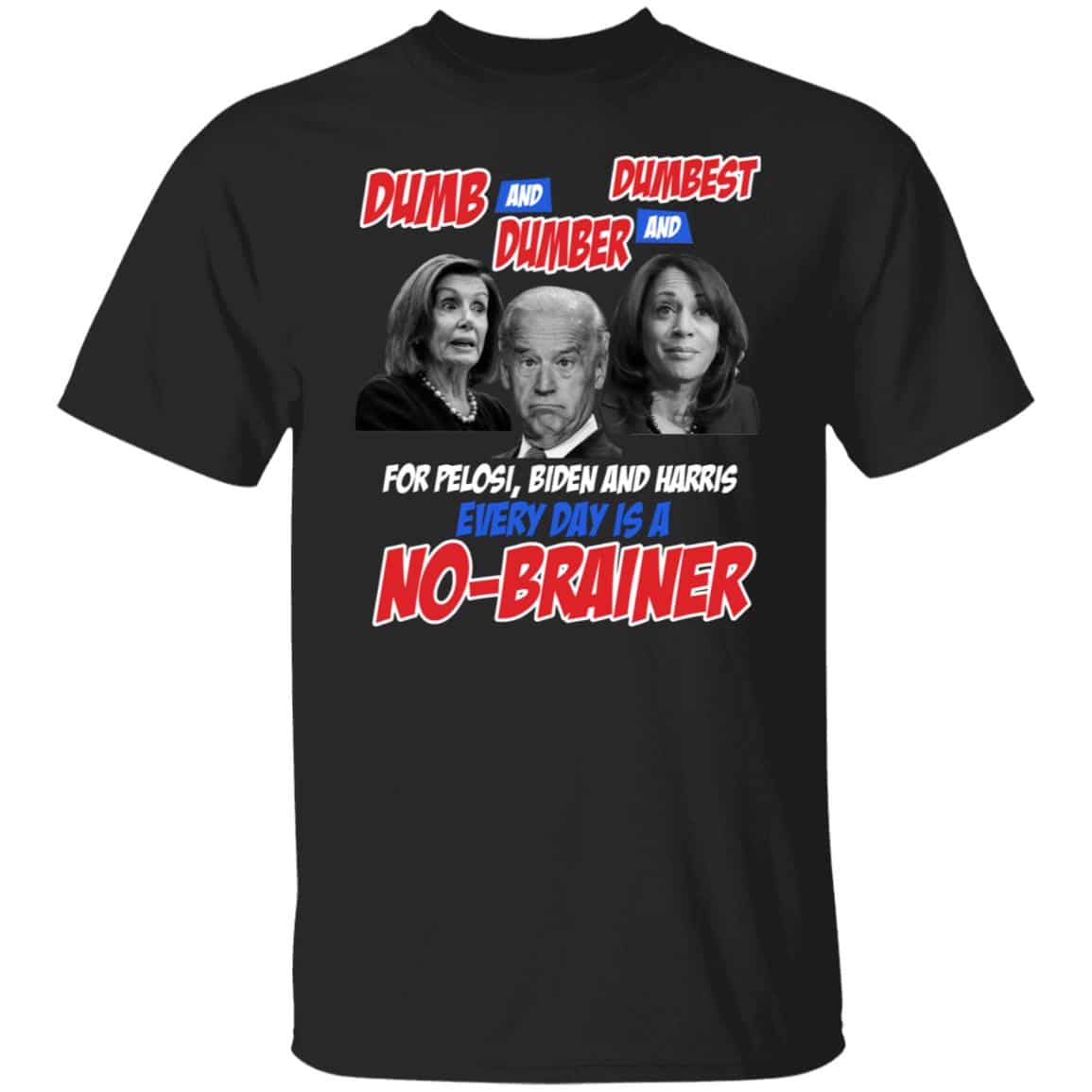 biden 1, Black, Unisex T-Shirt