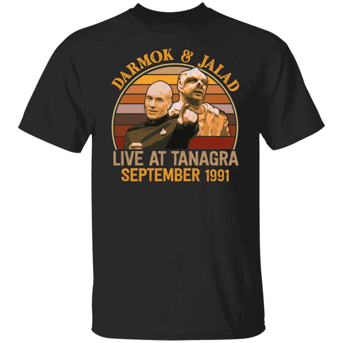Darmok and Jalad, Black, Unisex T-Shirt Darmok and Jalad, Black, Unisex T-Shirt