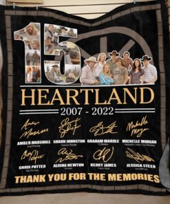 15 Years Heartland Anniversary 2022 Funny Movie Throw Blanket - Fleece Sherpa Blanket