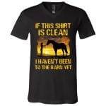 clean 2, Black, V-Neck T-Shirt