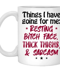 going mug, White, 11 oz. White Mug