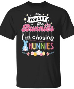 6VT. Forget The Bunnies 1, Black, Unisex T-Shirt