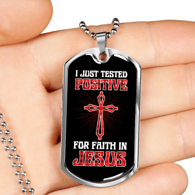graphic dog tag