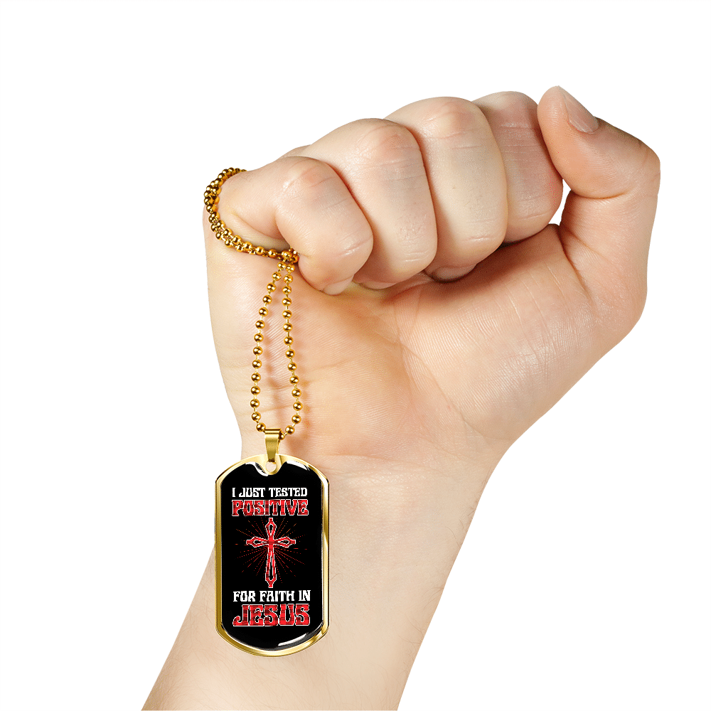 graphic dog tag