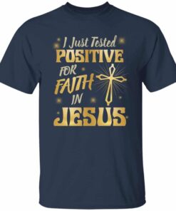 7. Faith iN Jesus Tee 2 1, Navy, Unisex T-Shirt