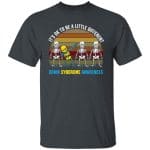 3VT. Down Syndrome It's Ok Skeleton 1, Dark Heather, Unisex T-Shirt
