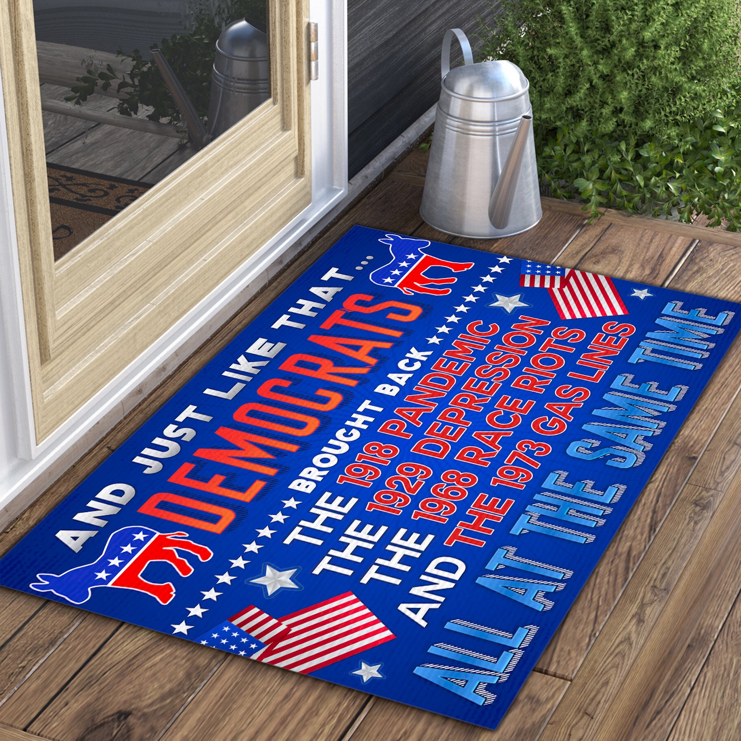 1O. Just Like That Doormat Mockup 3