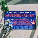 1O. Just Like That Doormat mockup 5