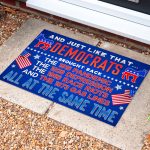 1O. Just Like That Doormat Mockup 10
