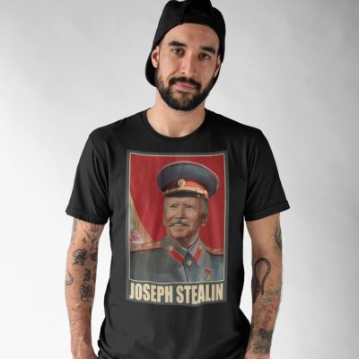Alternative view of Joseph Stealin Funny Joe Biden T-Shirt