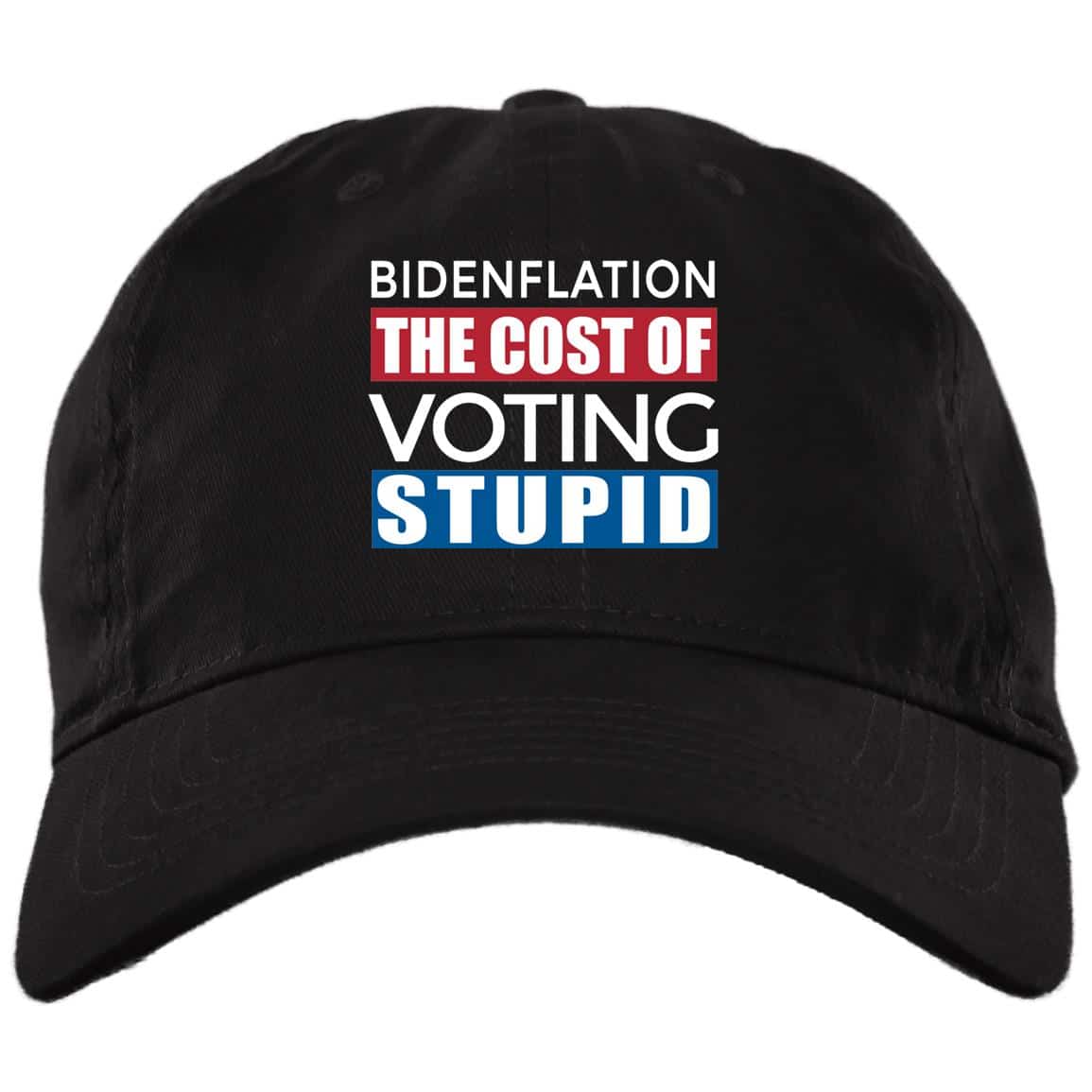 bden hat, Black, Brushed Twill Dad Cap