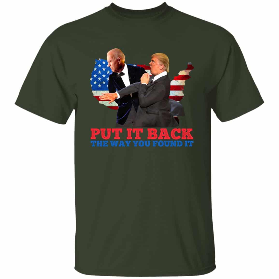 7O. Put It Back - tee (6), Forest,