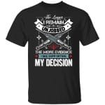 3Th. Unjabbed (tee), Black, Unisex T-Shirt