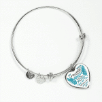 My Mom I Wish I Could Climb Up to Heaven I Miss You Heart Pendant Necklace - Bangle