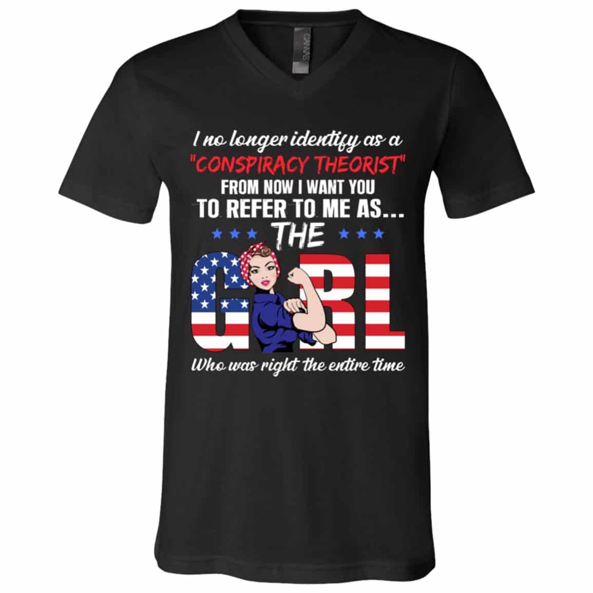 shirt 1, Black, V-Neck T-Shirt