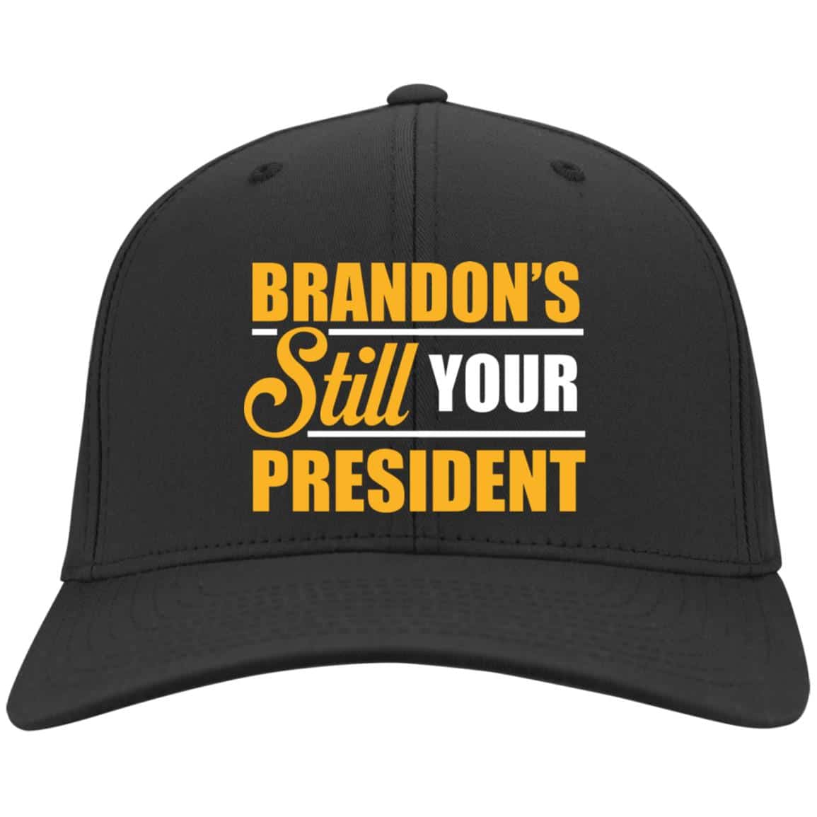 hat 1, Black, Twill Cap