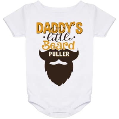 3Th. Beard Puller 1, White, Baby Onesie - 24 Month