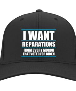 2P. Want reparation (3), Black, Twill Cap