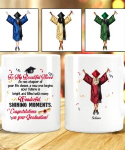 Alternative view of Personalized As One Chapter Of Your Life Closes A New One Begins Two Sided Coffee Mug Cups
