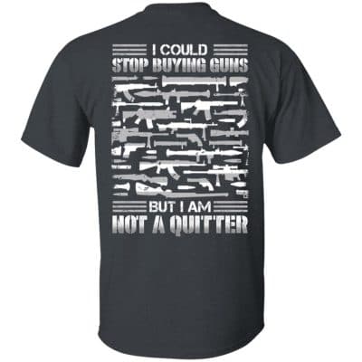 6VT. I Could Stop Buying Guns, Dark Heather,