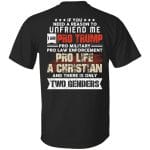 4VT. Pro Trump If You Need A Reason, Black,