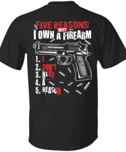 1VT. Gun Five Reasons Why, Black,