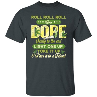 4VT. Roll Roll Roll Your Dope, Dark Heather,