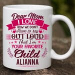 6P. Dear Mom favourite mk 1
