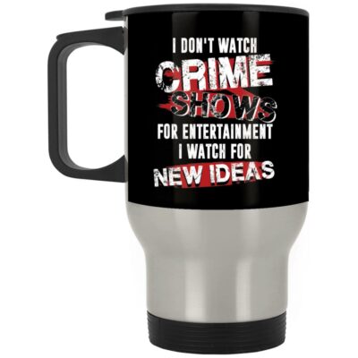 14 oz. Silver Travel Mug