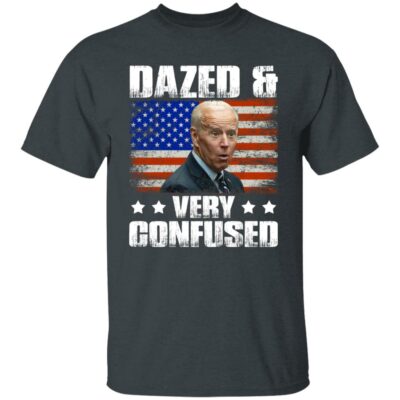 5VT. Biden Dazed Anc Confused, Dark Heather,