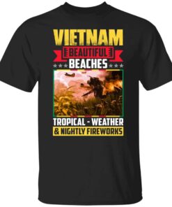 4VT. Vietnam Beautiful Beaches 3, Black, Unisex T-Shirt